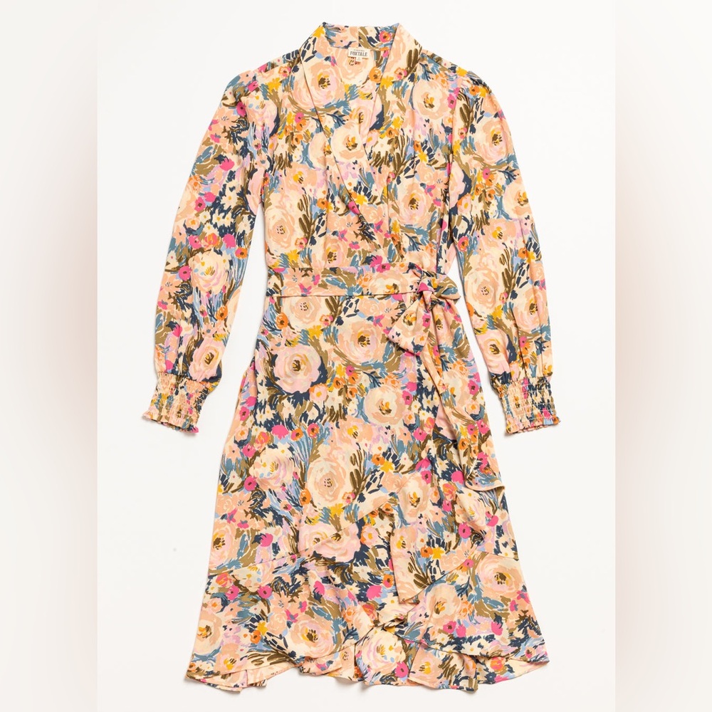 Finding Foxtale Autumn Occasion Women’s Floral Wrap Dress